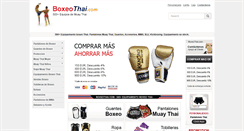 Desktop Screenshot of boxeothai.com